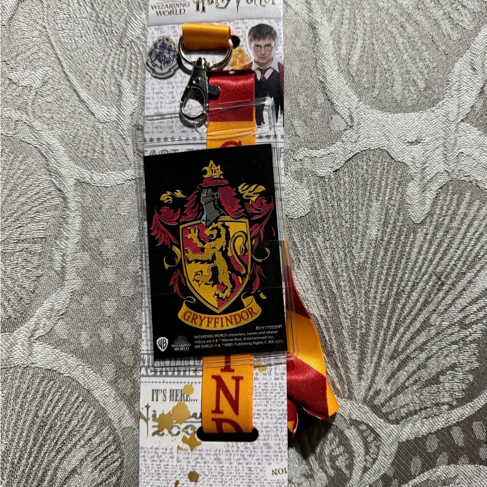 ❣️🤙🏽Harry Potter Lanyard with Crest